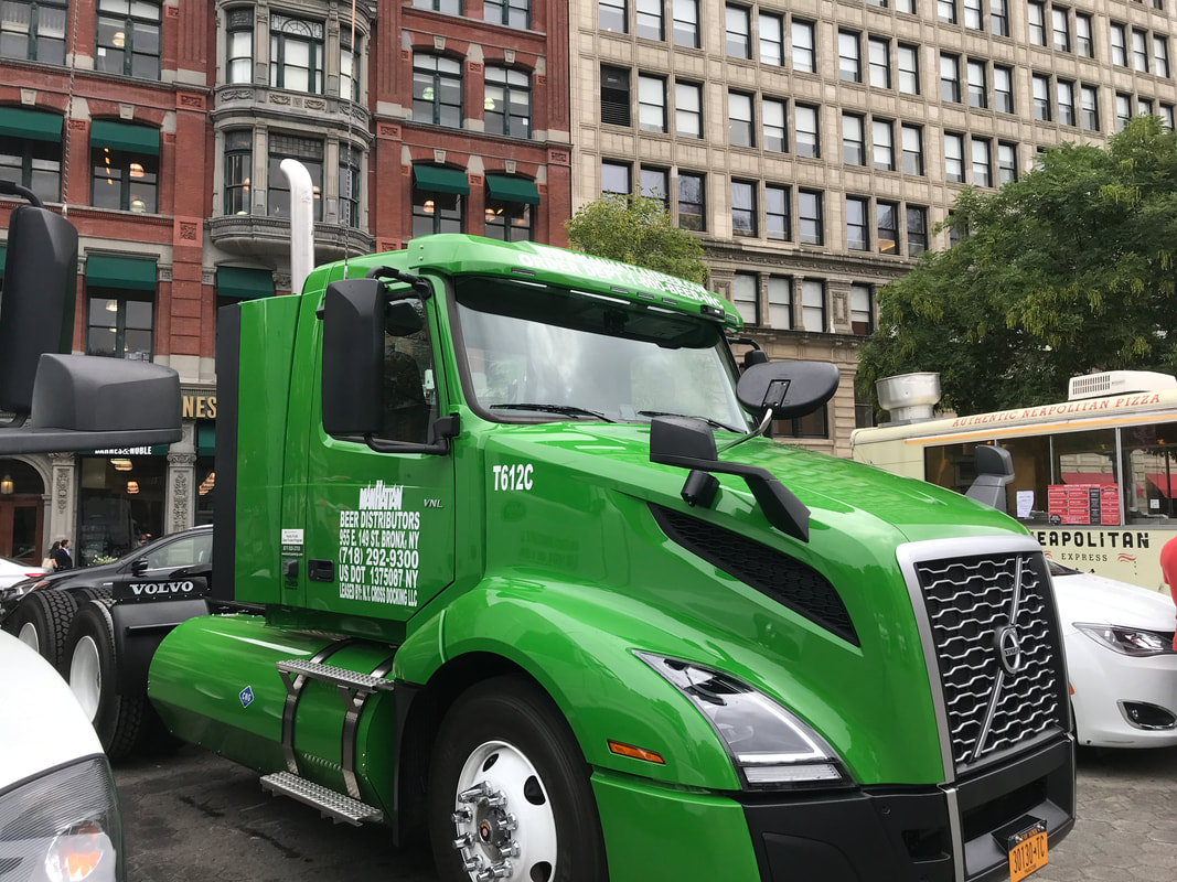 Manhattan Beer Distributors clean truck